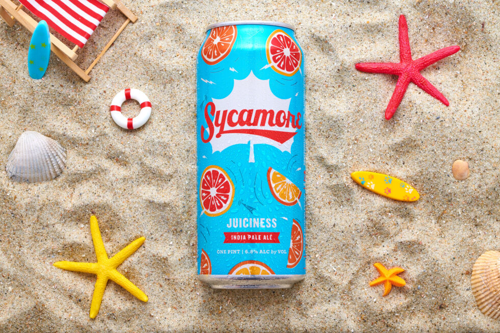 Product photogography image of Sycamore beer \