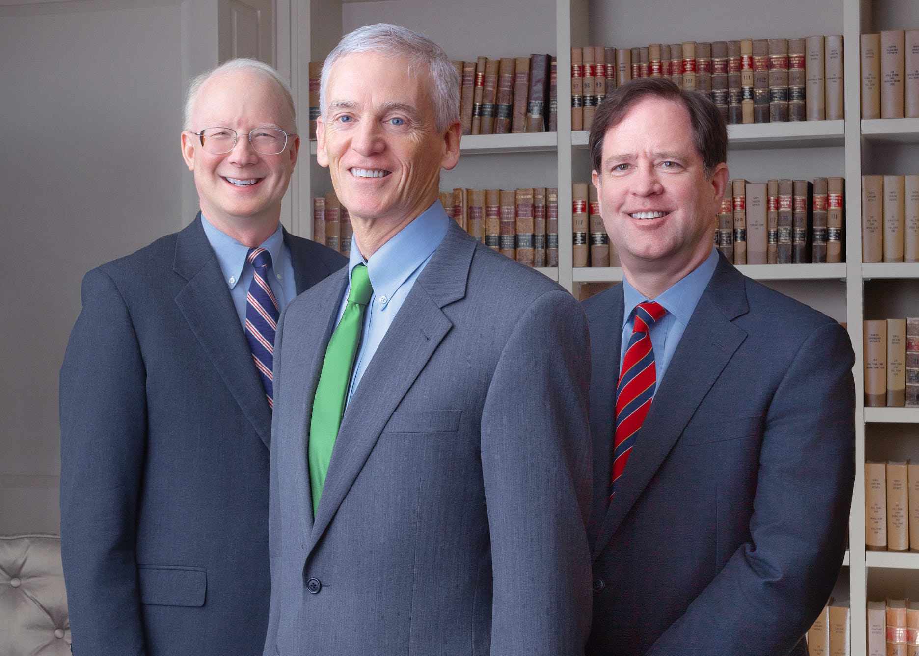 A portrait of Robinson Bradshaw Partners in their office